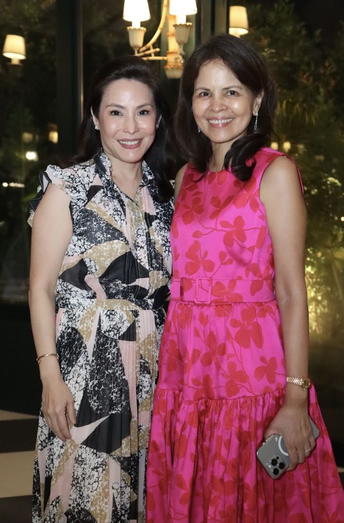 Ana Lorenzana de  Ocampo and Rose Anne Garcia- Belmonte