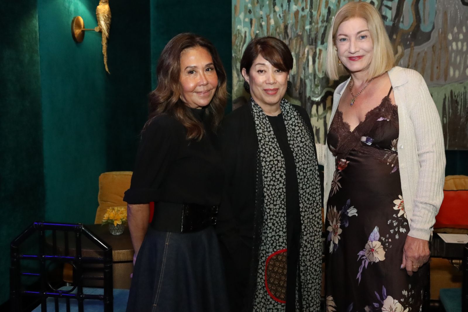 Roseanne Pampelonne, Doris Magsaysay-Ho and Suzanne Booth