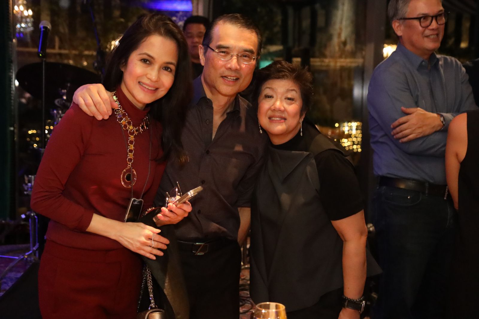Monina and Piki Lopez with Maja Olivares-Co