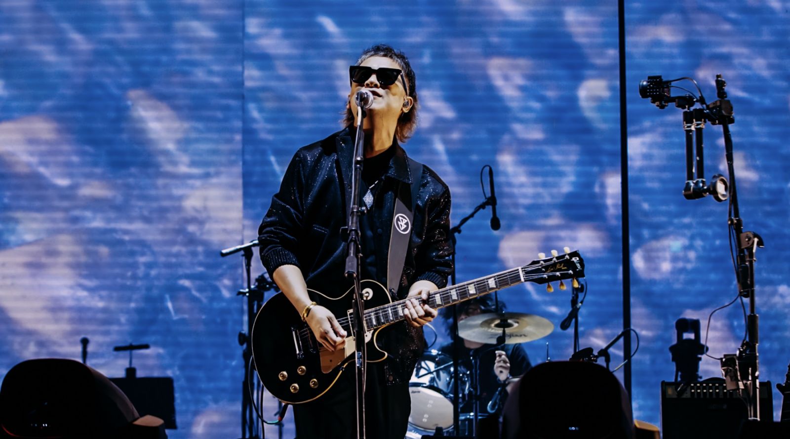 Ely Buendia during the 2022 reunion of Eraserheads
