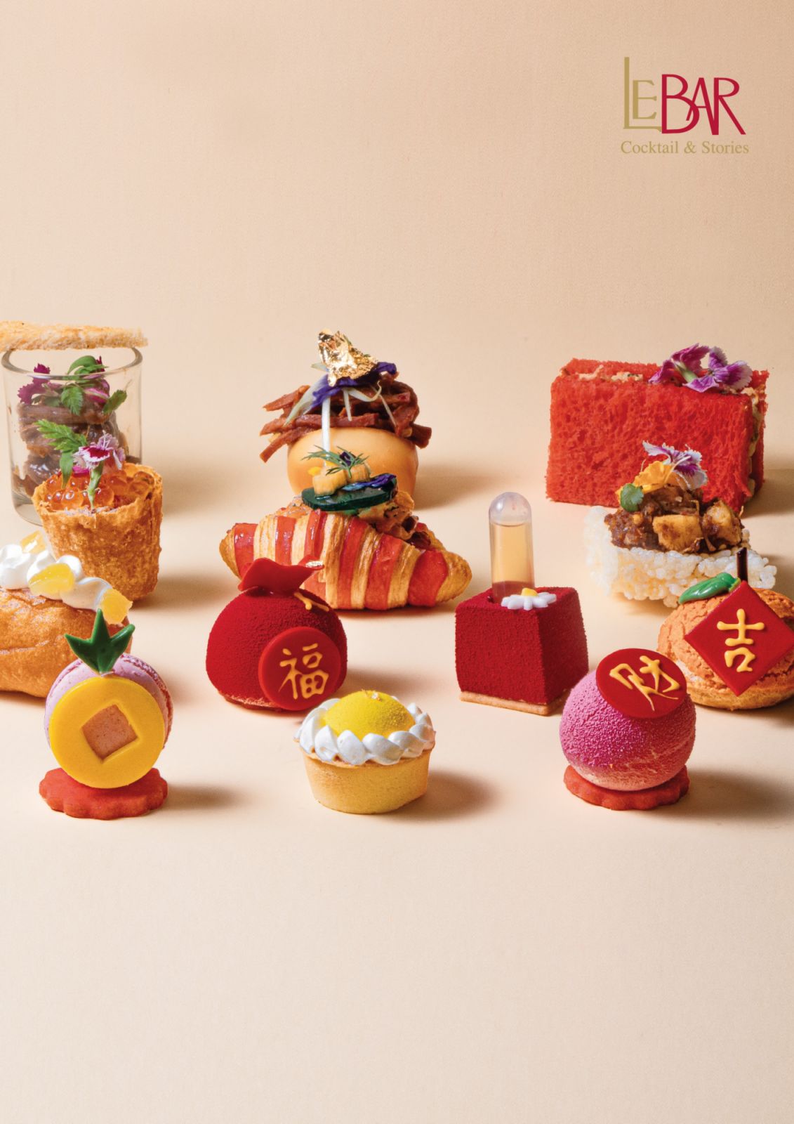 Festive patisserie from Wan Chun Ting