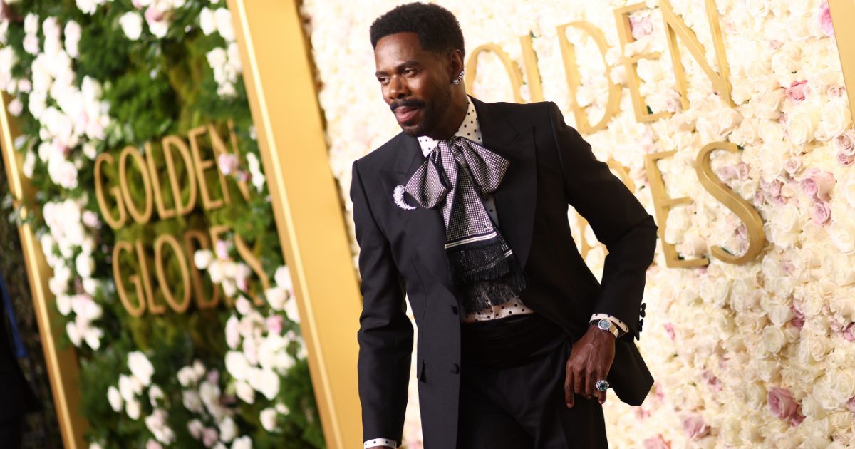 golden globes 2025 man in dress Jonathan Van Ness Wears Christian Siriano Gown at Golden Globes 2025