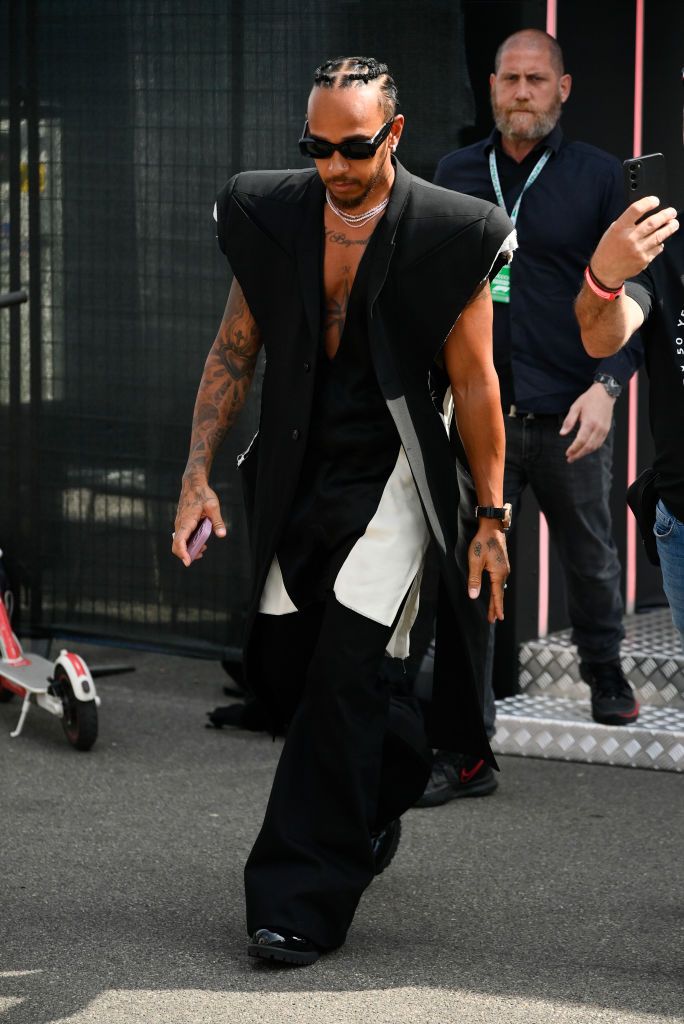 Lewis Hamilton attends the F1 Grand Prix of Emilia-Romagna (Photo: Stefano Guidi/Getty Images)
