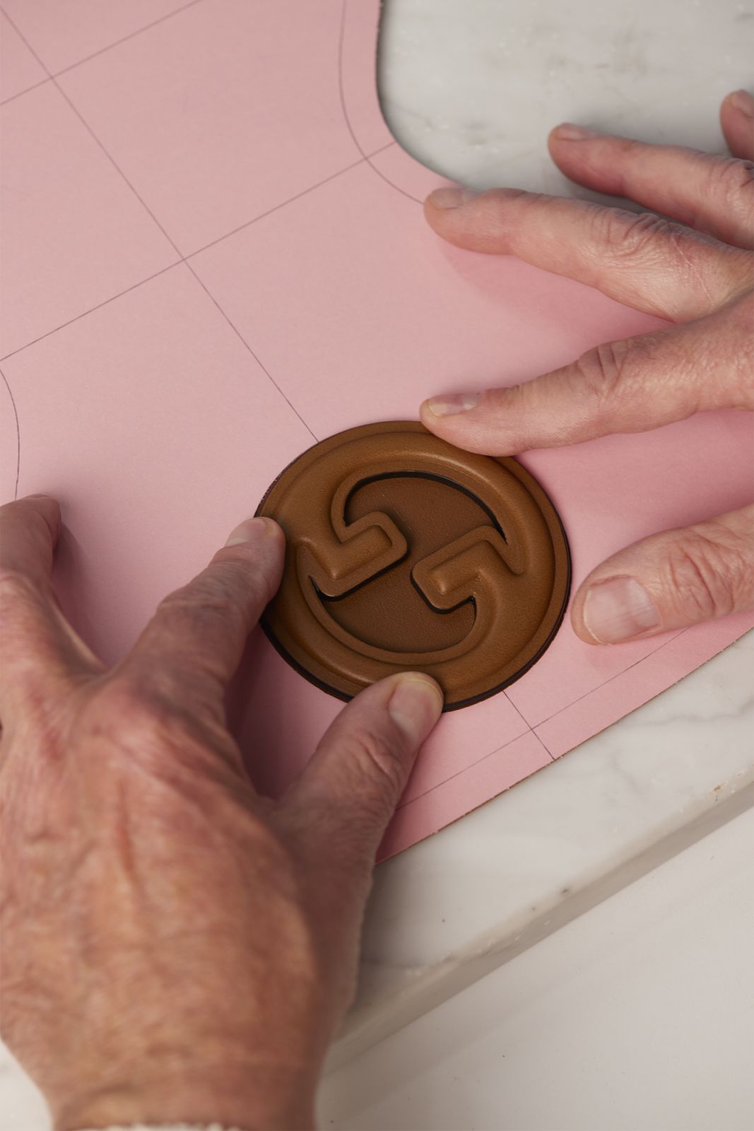 The iconic Blondie logo is a reference to the house's founder Guccio Gucci (Image: Courtesy of Gucci)