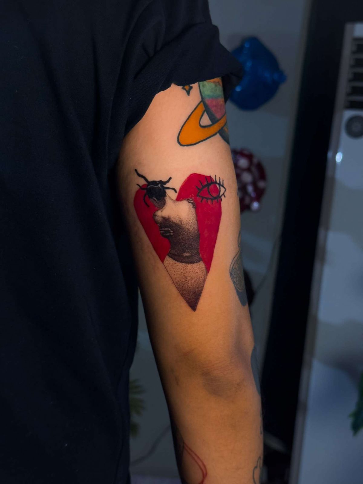 'Self love' tattoo done by Jezreel Noel (Photo: Jezreel Noel)
