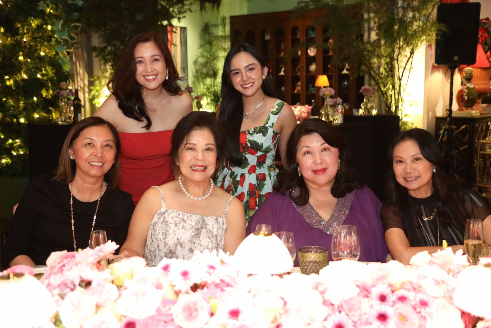 (Clockwise) Rheaz Del Rosario, Amanda Chua, Irene Martel Francisco, Elena Coyiuto, Grace Palaganas