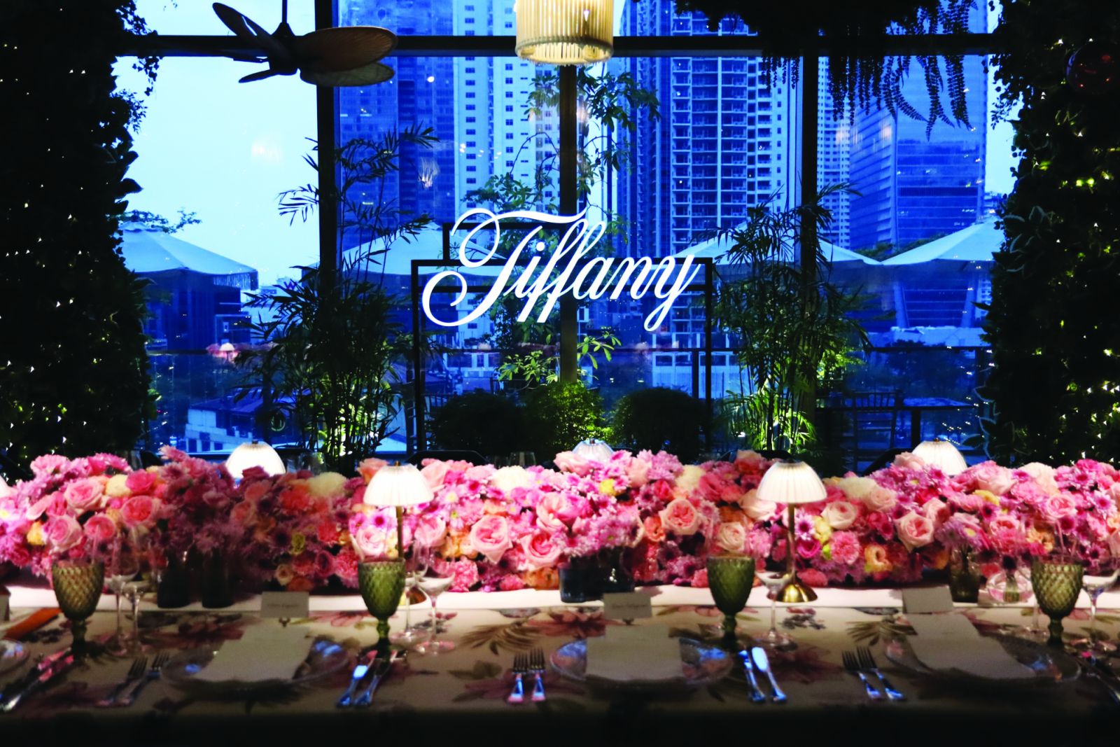 Tiffany & Co. hosts a dinner at Manila House