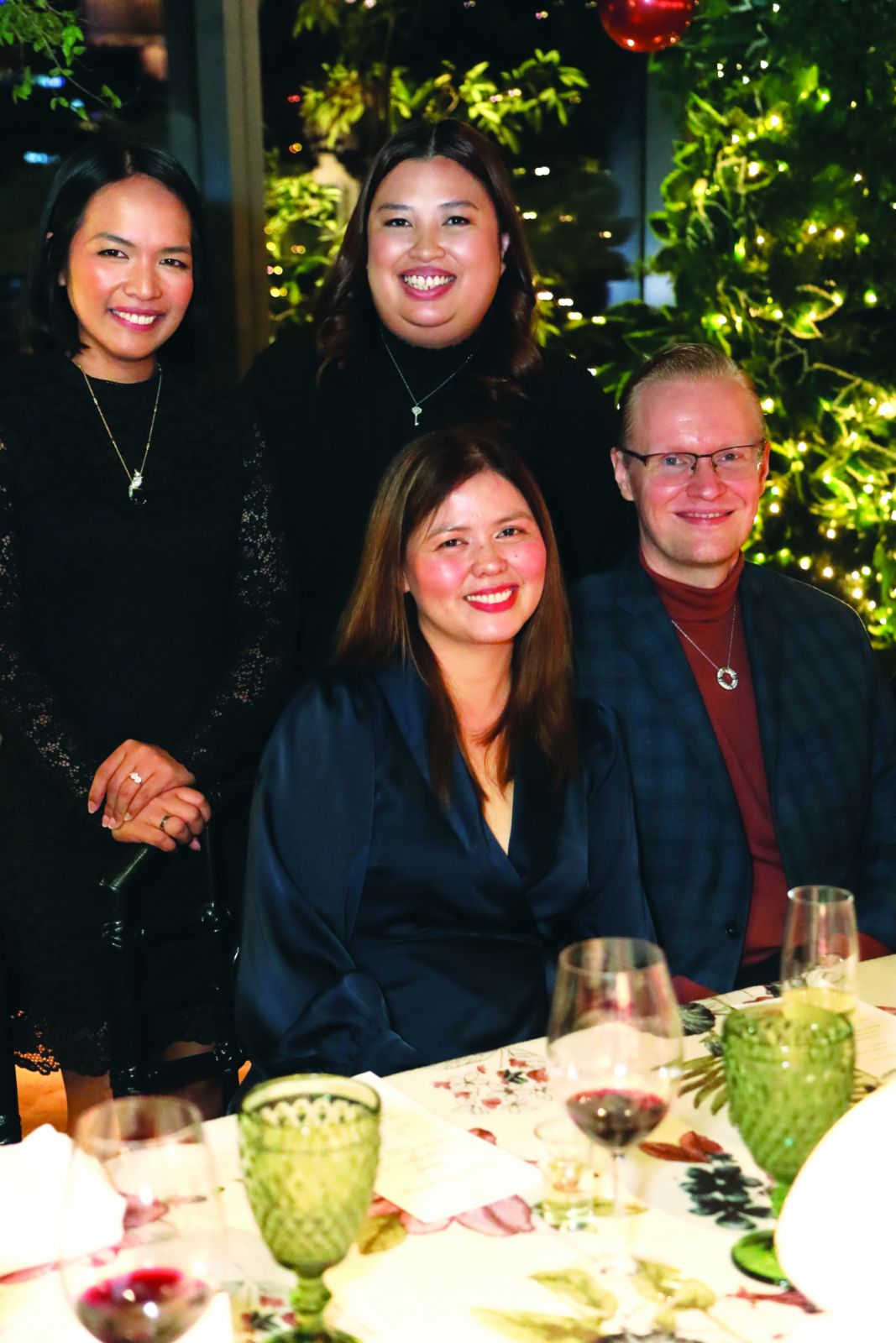 Arcelie de los Reyes, Jewels Batain, Rachel Lituco-Kero, Markku Kero