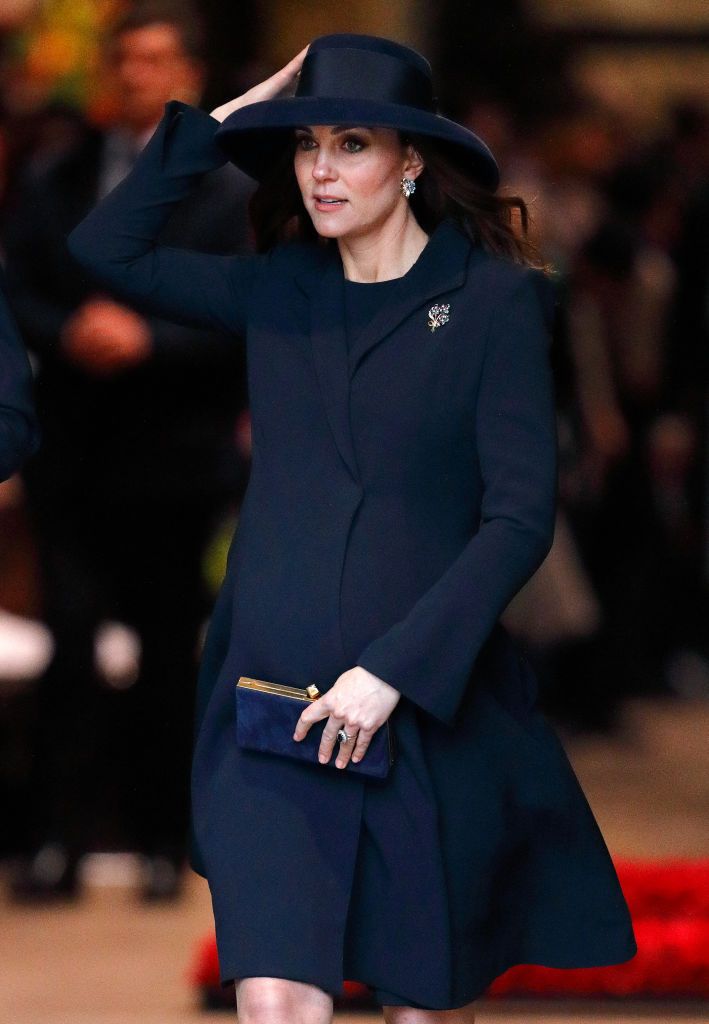 LONDON, UNITED KINGDOM - MARCH 12: (EMBARGOED FOR PUBLICATION IN UK NEWSPAPERS UNTIL 24 HOURS AFTER CREATE DATE AND TIME) Catherine, Duchess of Cambridge attends the 2018 Commonwealth Day service at Westminster Abbey on March 12, 2018 in London, England. (Photo by Max Mumby/Indigo/Getty Images)