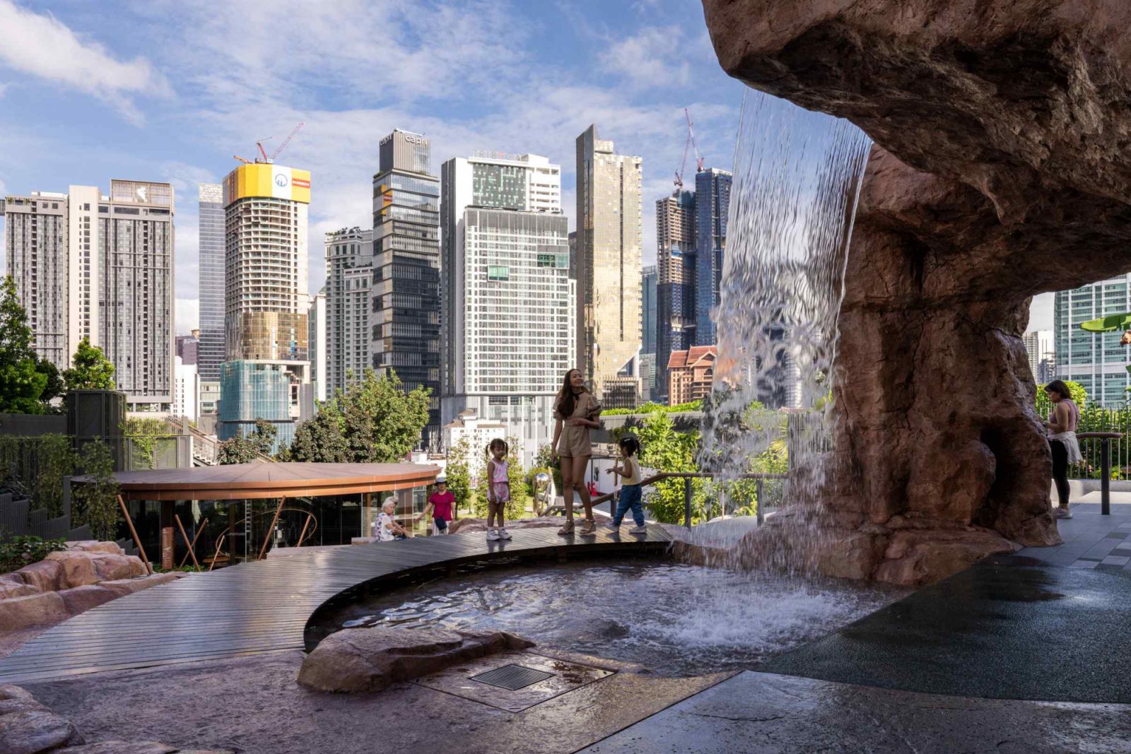 An attractive oasis for people from all walks of life