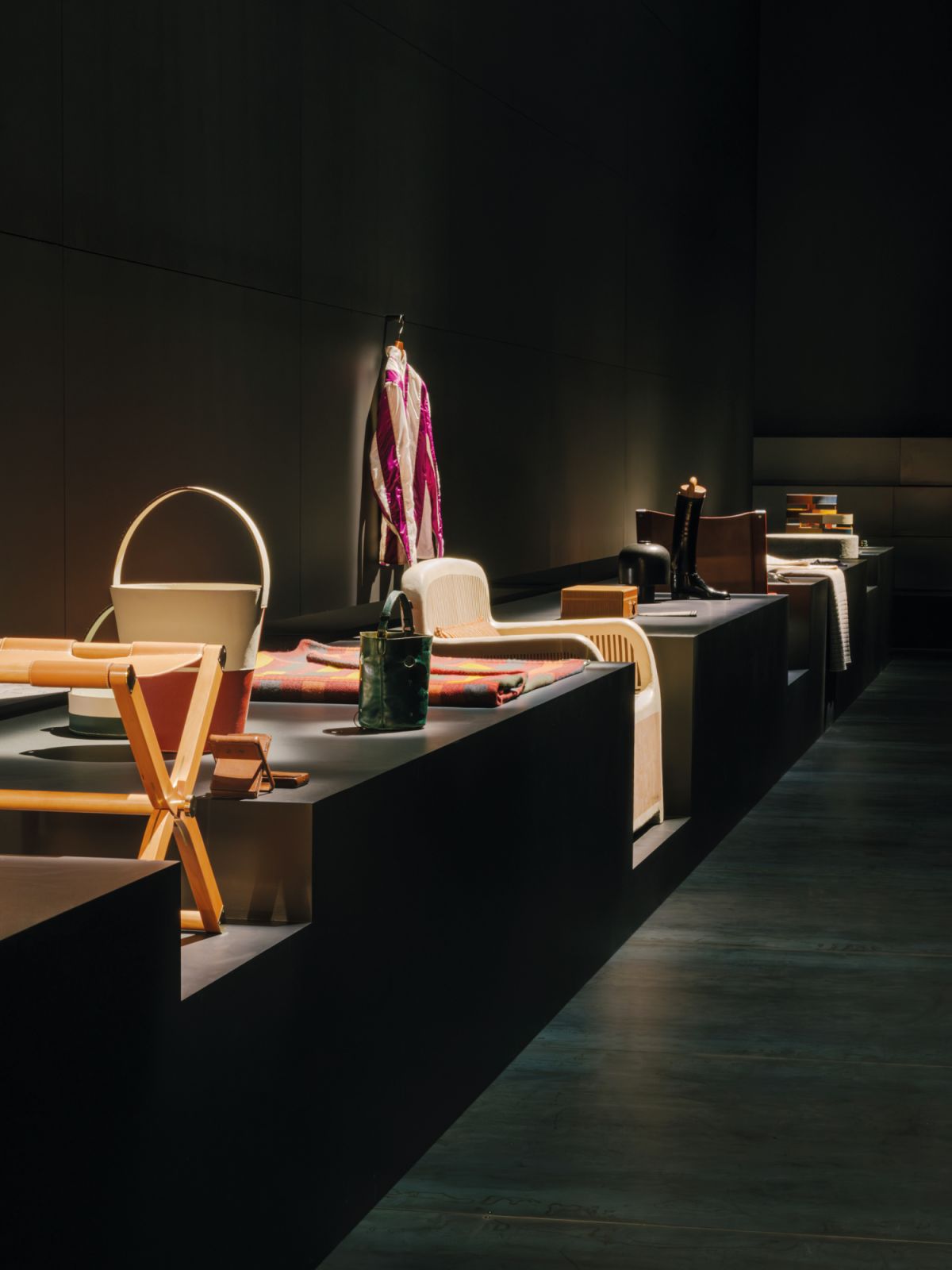 At Milan Design Week 2024, Hermès presented its new collections with archival pieces, demonstrating their timelessness