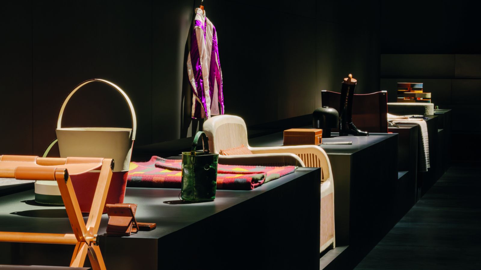 At Milan Design Week 2024, Hermès presented its new collections with archival pieces, demonstrating their timelessness