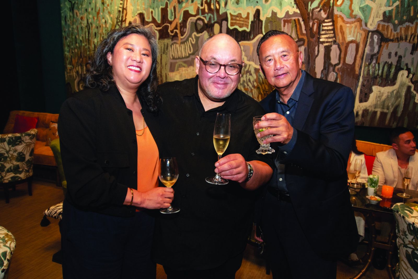 Filmmakers Annalee Paulo, Winston Emano, David Magdael (Photo: Kevin Prudon)