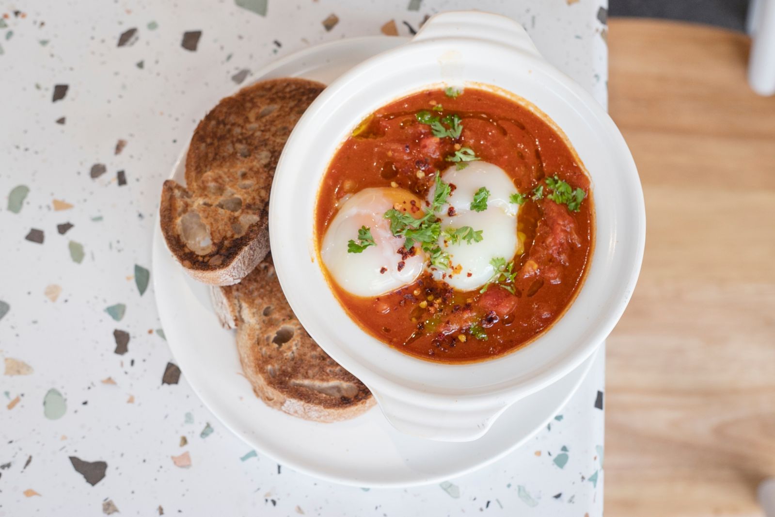 Red shakshouka (Photo: Facebook/ Carrotsticks & Cravings)