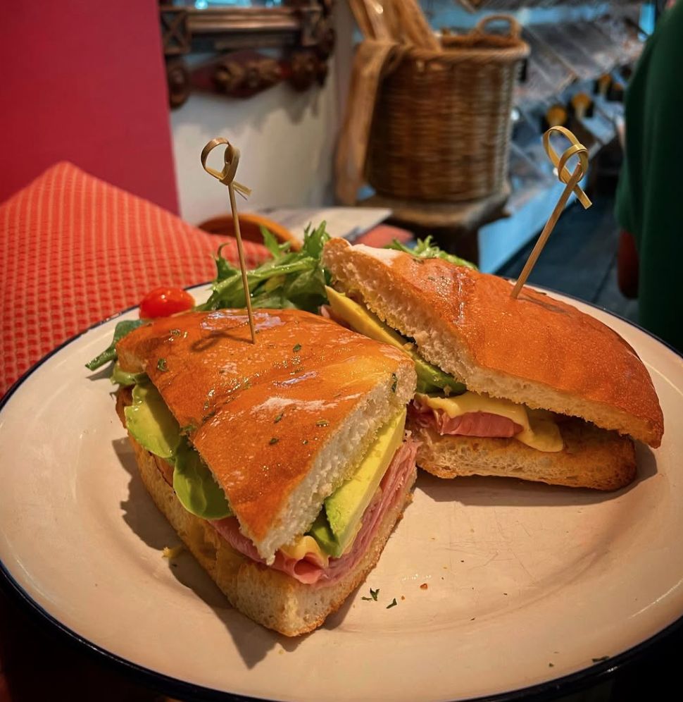 Ham and cheese sandwich with avocado (Photo: Instagram/ @choupinette_sg)