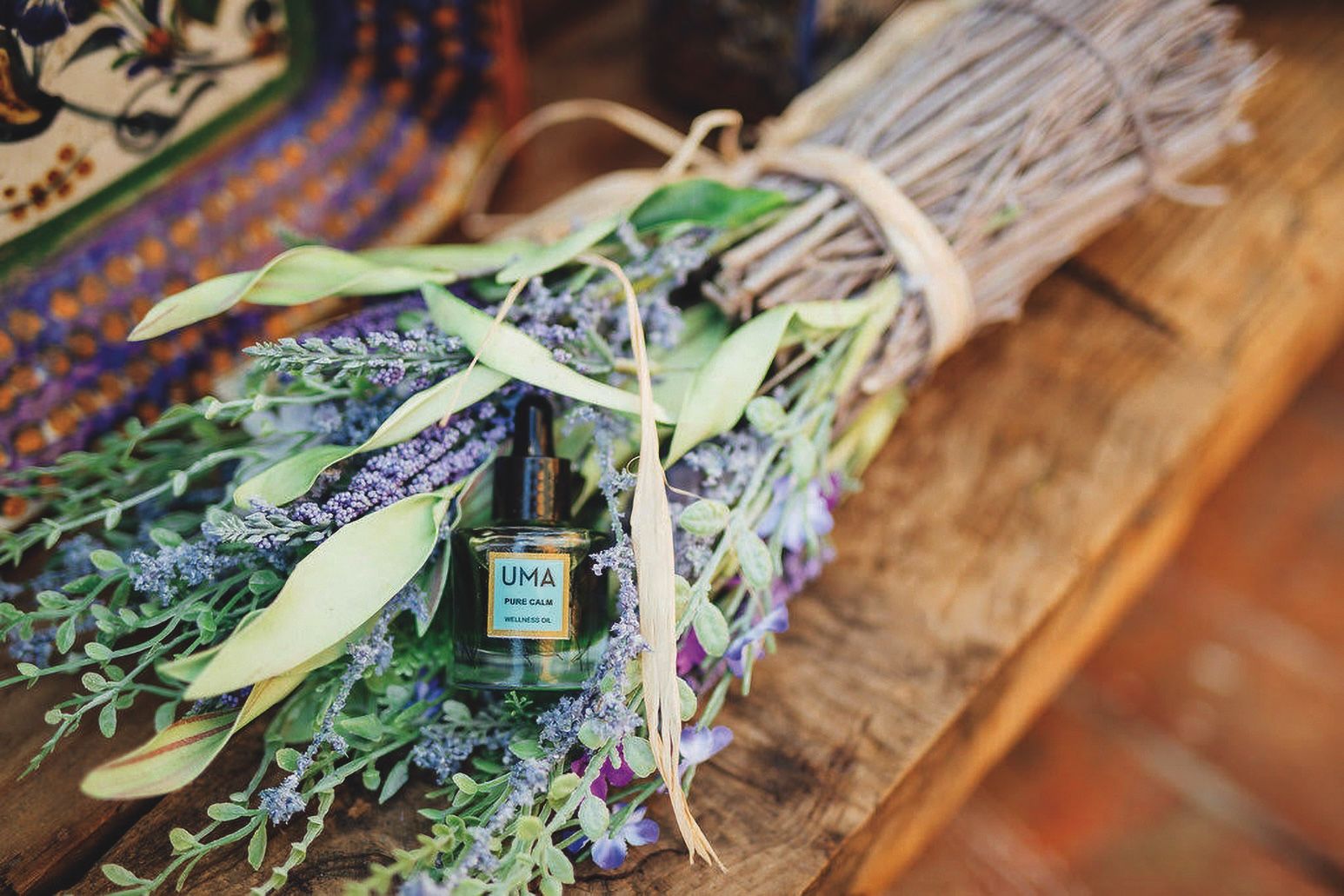 ส่วนผสมจากอายุรเวทถูกนำมาใช้ใน Uma Oils