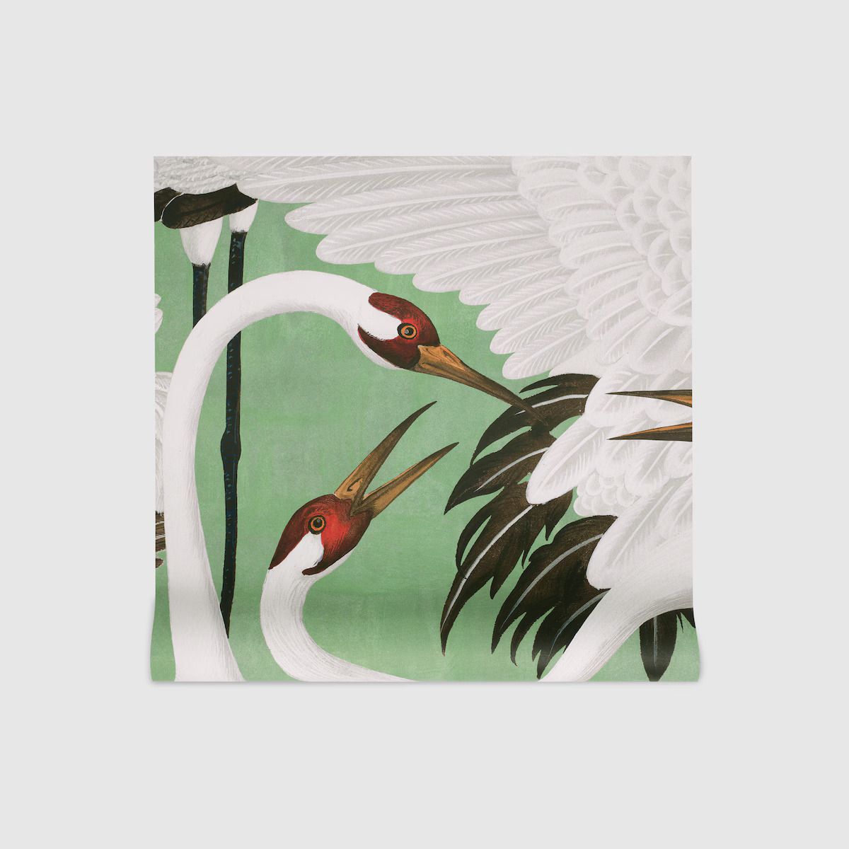 Heron Print Wallpaper (Photo: Gucci Website)