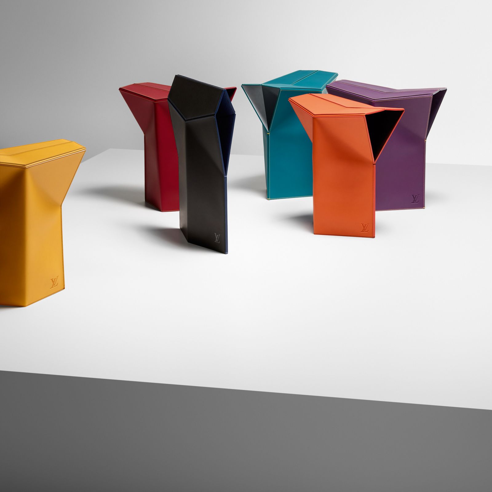 Stools by Atelier Oï (Photo: Louis Vuitton Website)