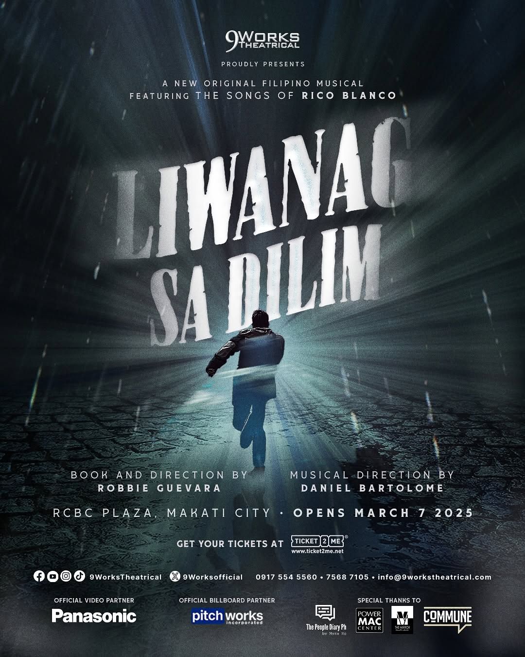9Works Theatrical’s ‘Liwanag sa Dilim’ opens on March 7 (Photo: 9Works Theatrical/Instagram)