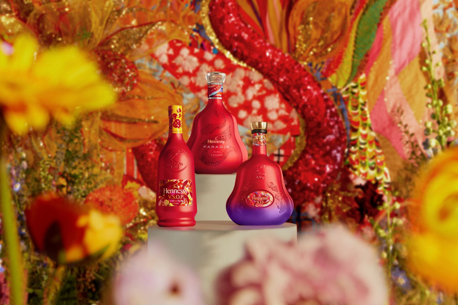 2025 純米酒 Seasonal Theme RED Colors Hennessy celebrates Chinese New Year with special limited-edition