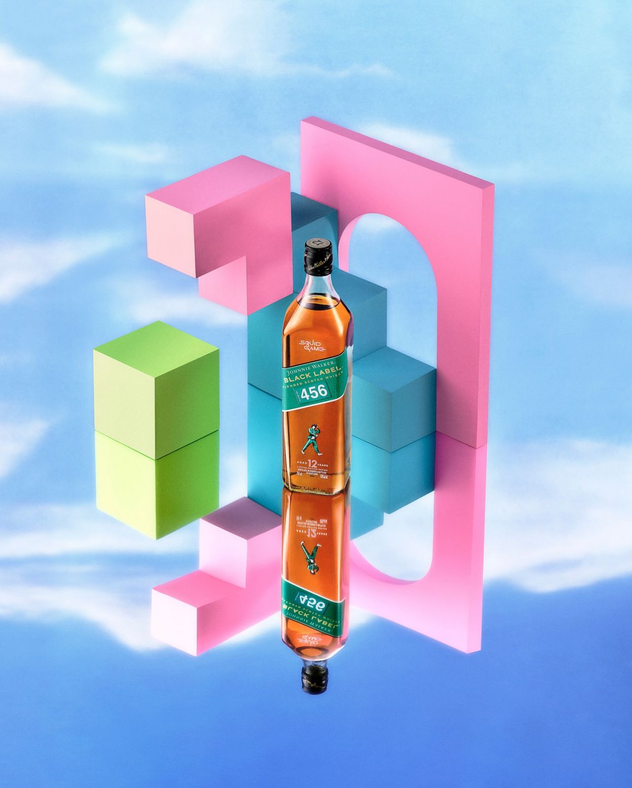 Johnnie Walker has officially entered the game–‘Squid Game’, that is (Photo: Instagram/@johnniewalker)