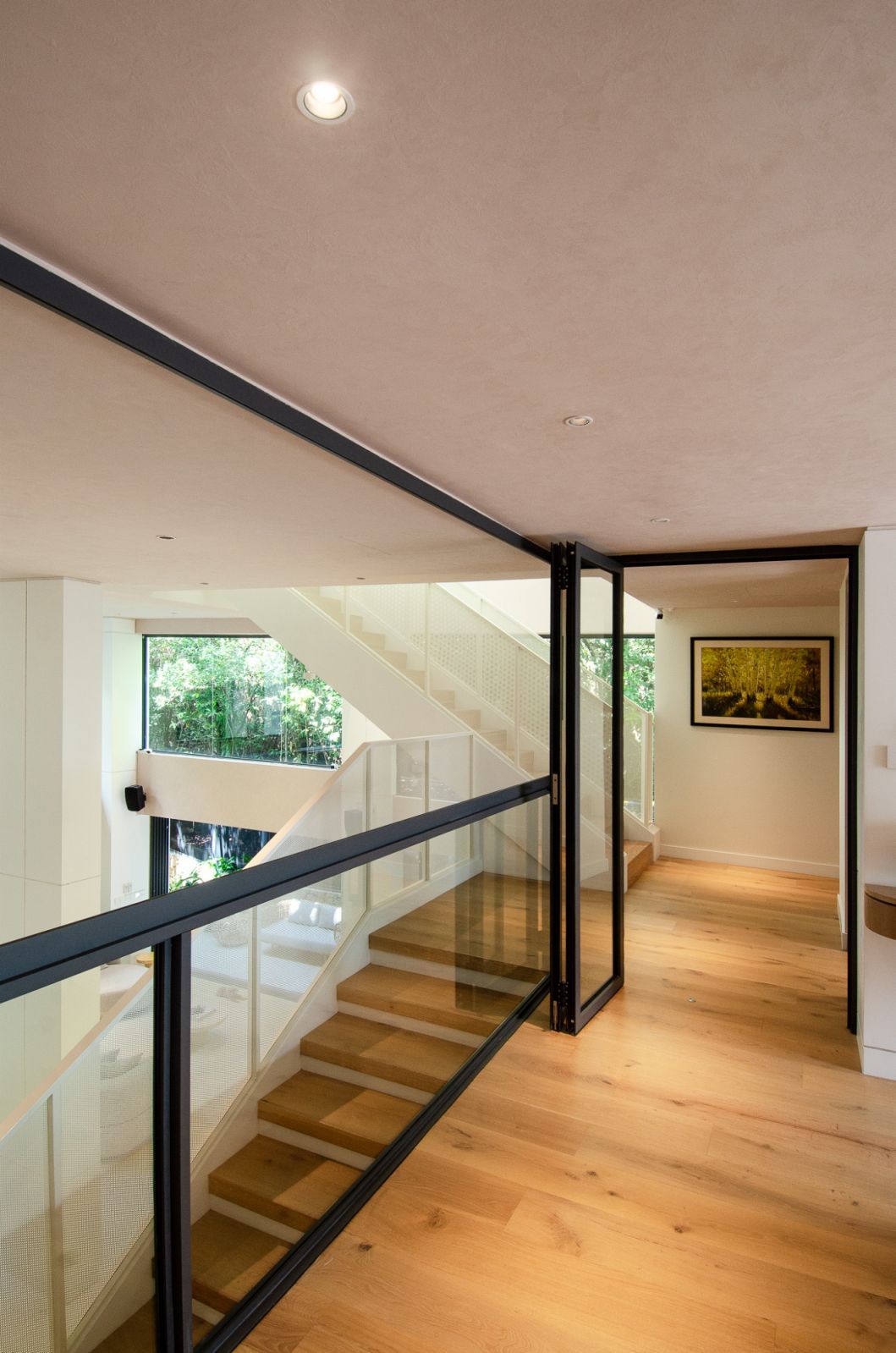 Natural light pierces through the different levels (Photo: Rupajiwa Studio)