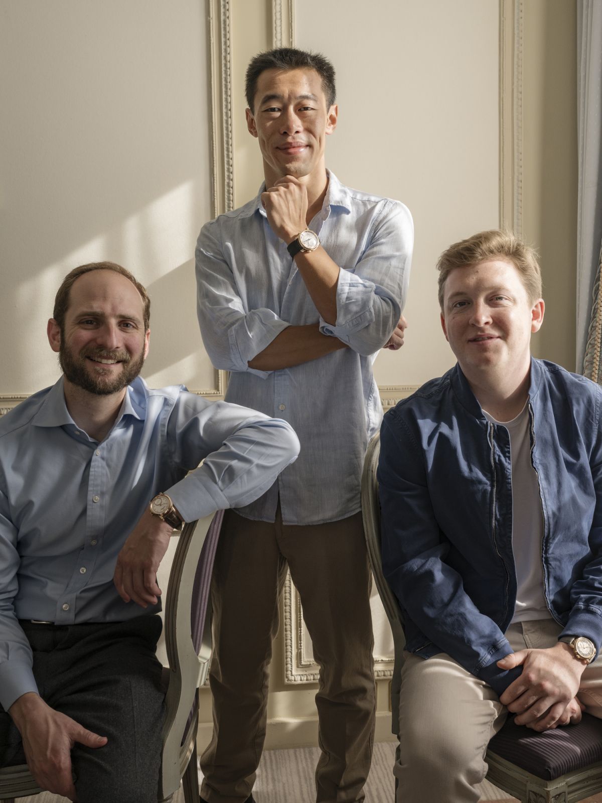 The founders of Alternative Horological Alliance: Joshua Shapiro, Ming Thein, and Thomas Fleming