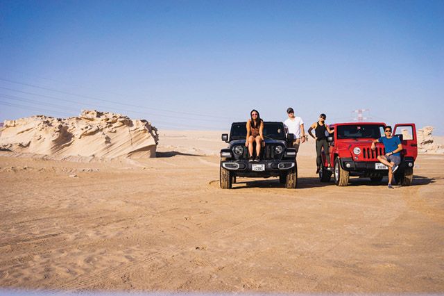 Tay’s desert adventure with her friends