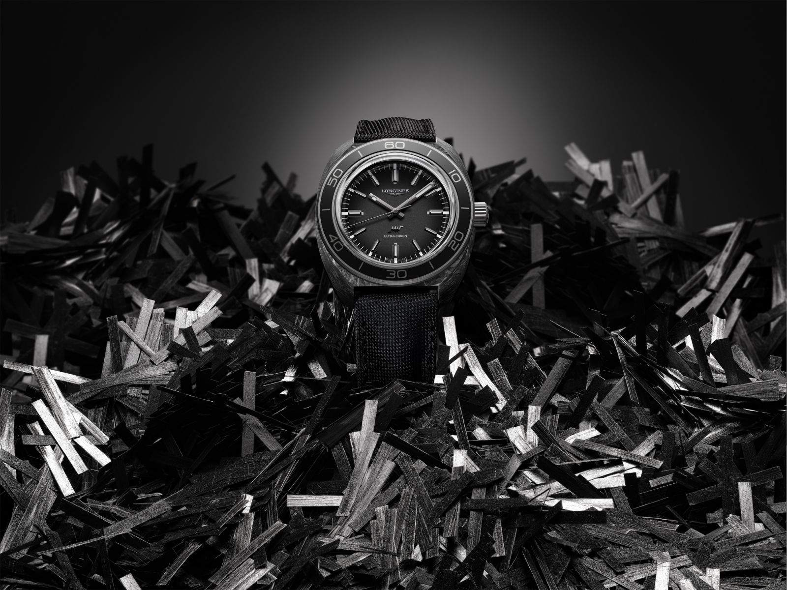 Longines Ultra-Chron in carbon