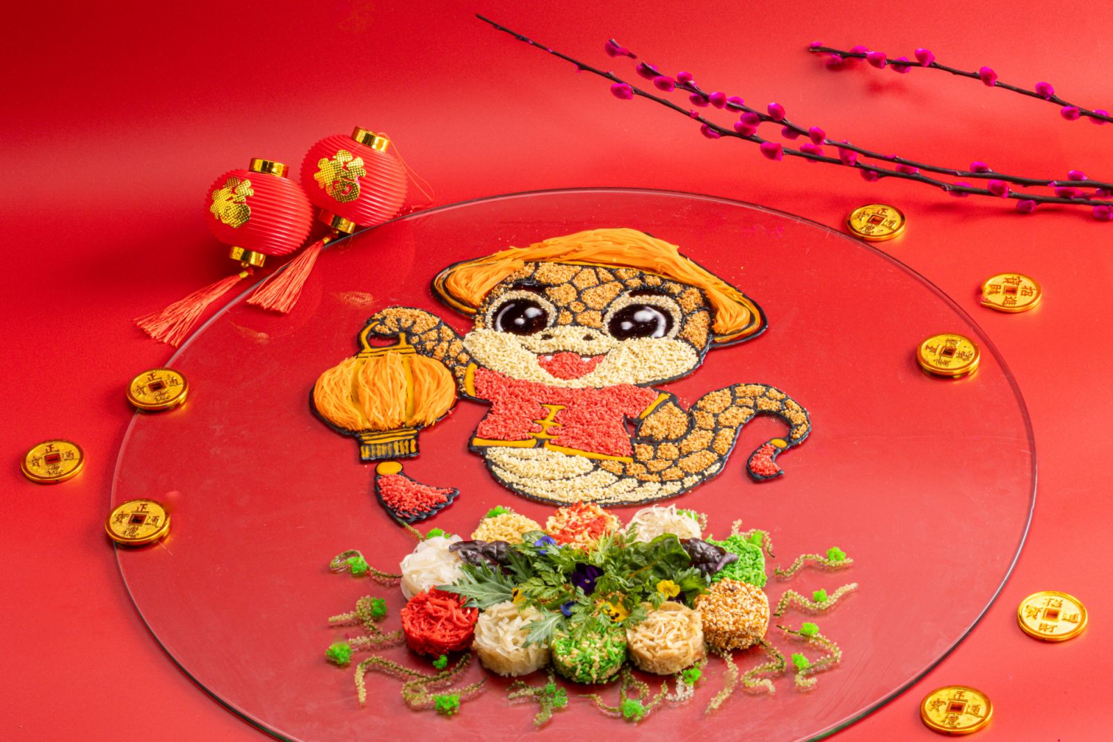 Sea Green Caviar Buah Salak Yee Sang