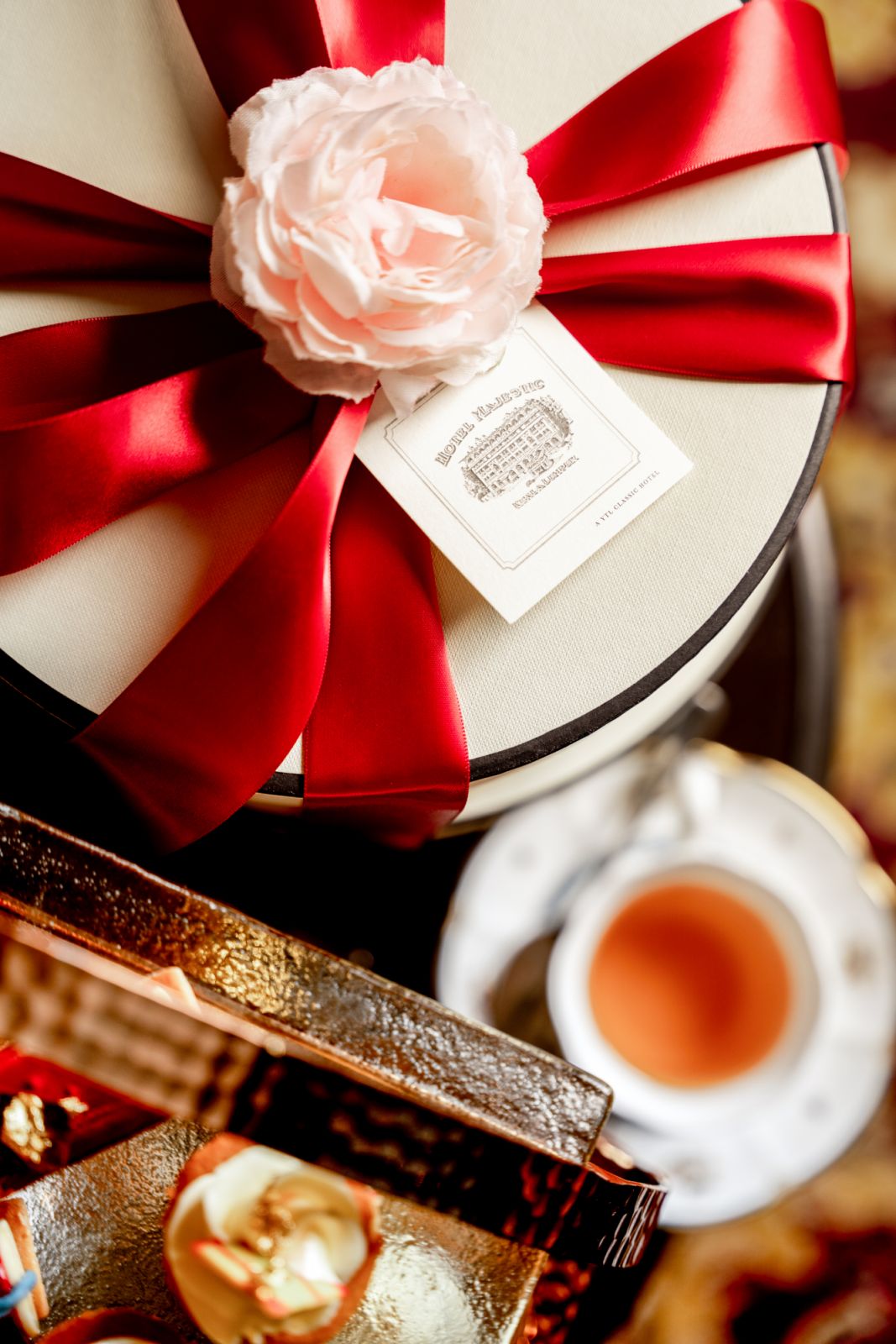 Afternoon Tea Box at The Majestic Hotel
