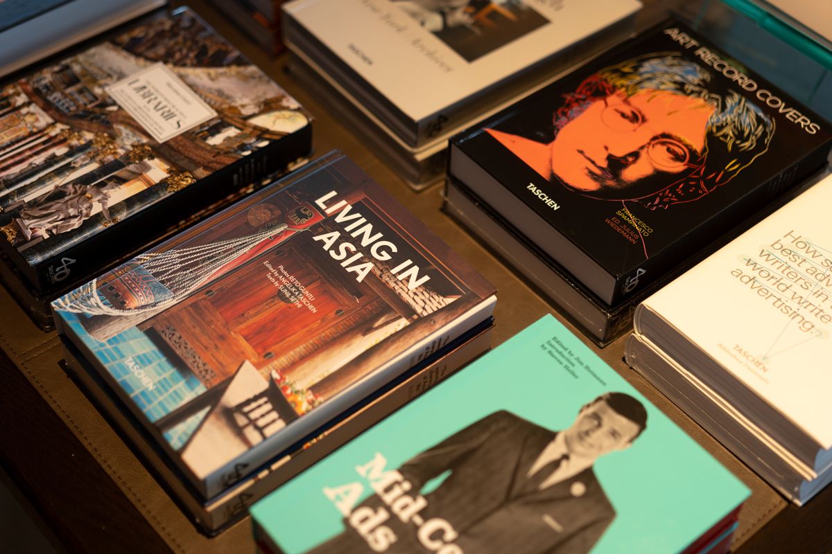 Taschen's Singapore Art Week 2025 pop-up at Capella's Pineapple