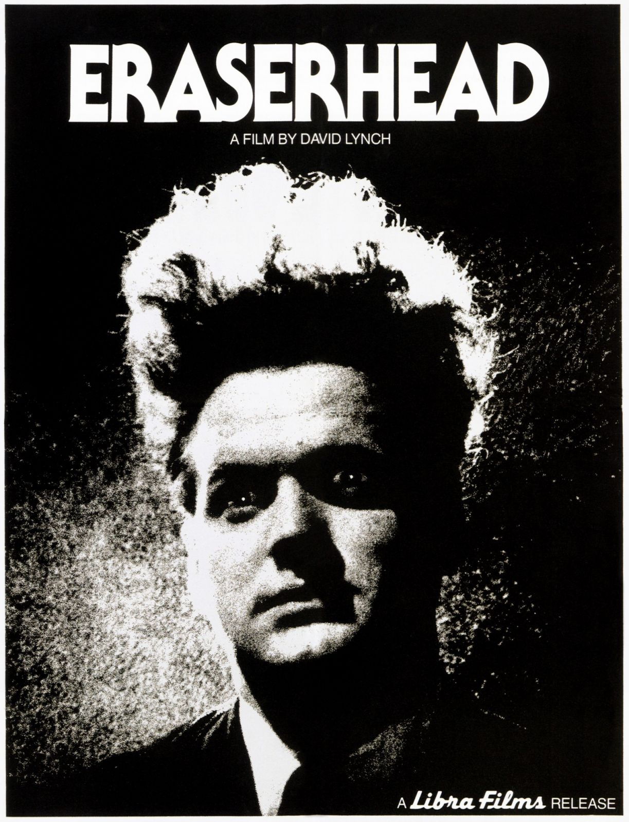 Eraserhead, poster, Jack Nance (aka John Nance), 1976. (Photo by LMPC via Getty Images)