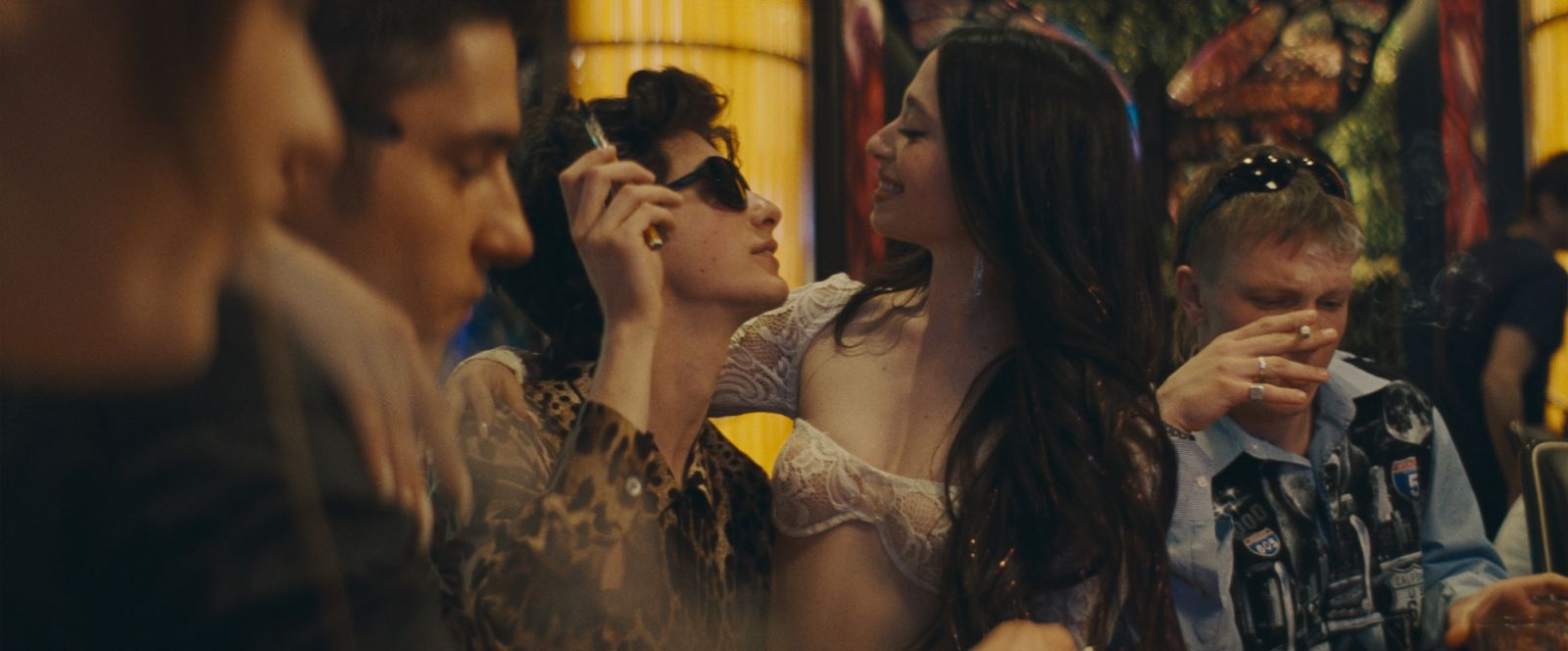 Mikey Madison as Ani and Mark Eydelshteyn as Ivan in ‘Anora’ (Photo: courtesy of Netflix)