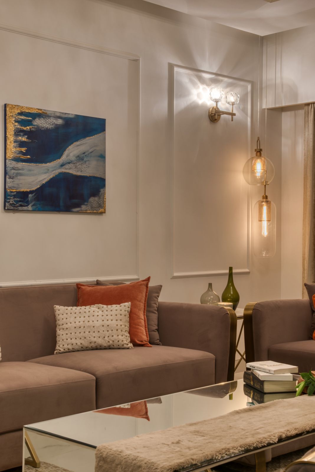 Make this the year of cosying up with layered textures and lighting (Photo: Resaiki Interiors and Architectural Studio)