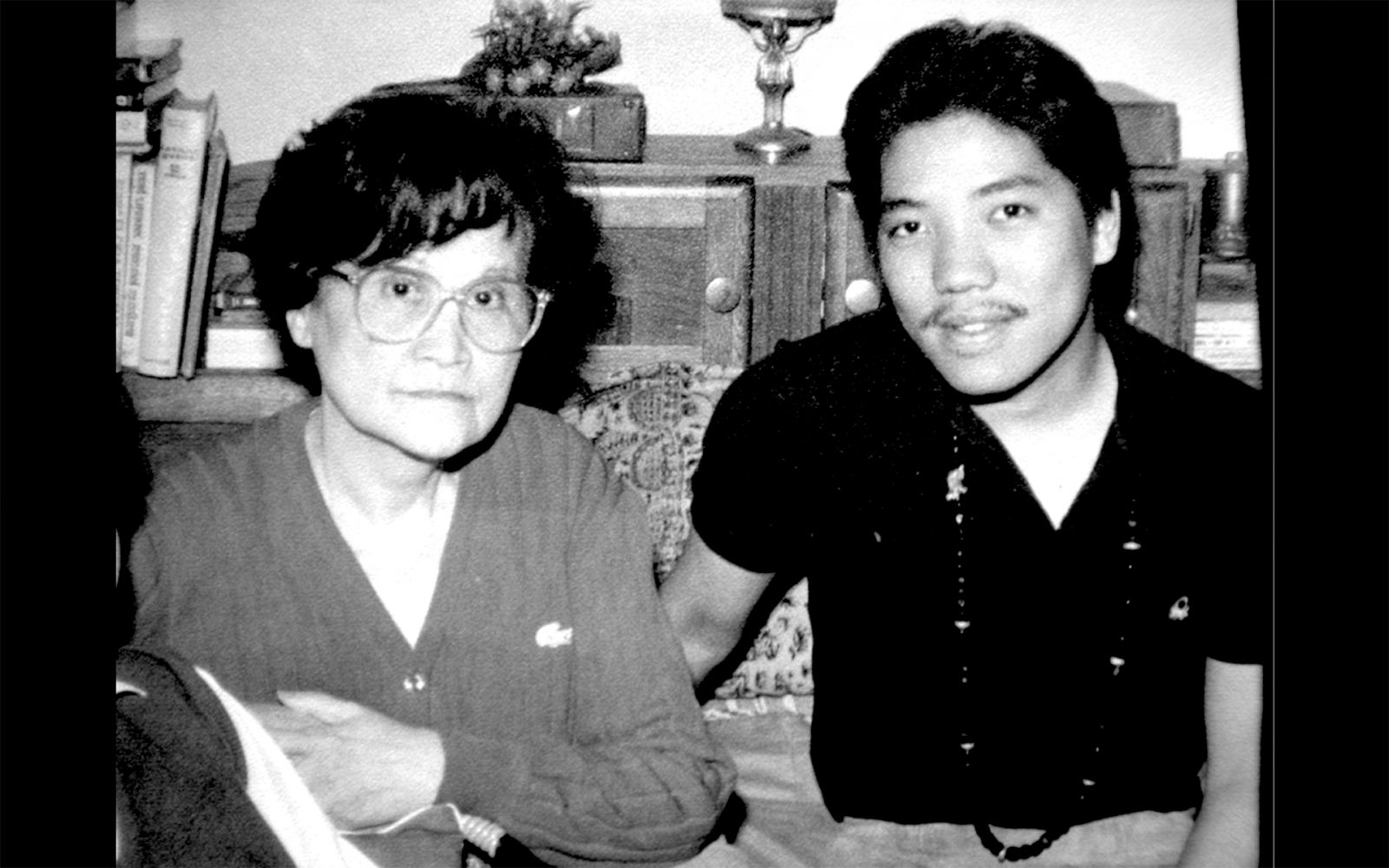 Nena Saguil and Ambeth Ocampo (Photo: Courtesy of Ambeth Ocampo)