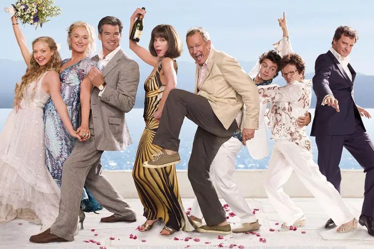 The cast of ‘Mamma Mia!’ (Photo Universal Pictures)