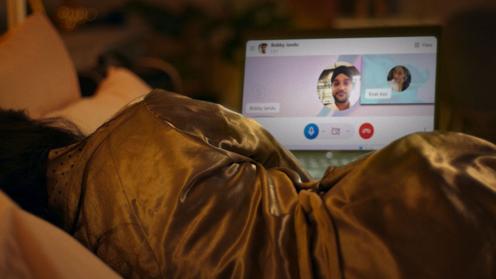 A still from "Sweet Bobby: My Catfish Nightmare." (Cr. Courtesy of Netflix © 2024)