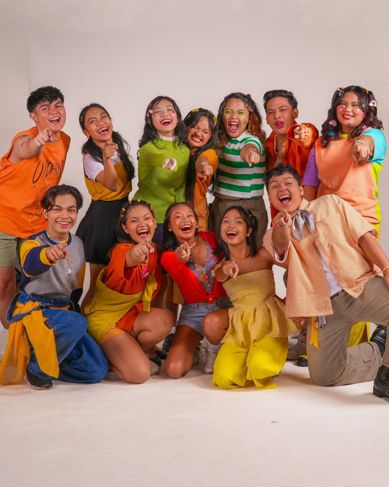 Set D - The cast of PETA ARTSZone Youth ARTvocates' 'Taya! Sabay Yakap'
