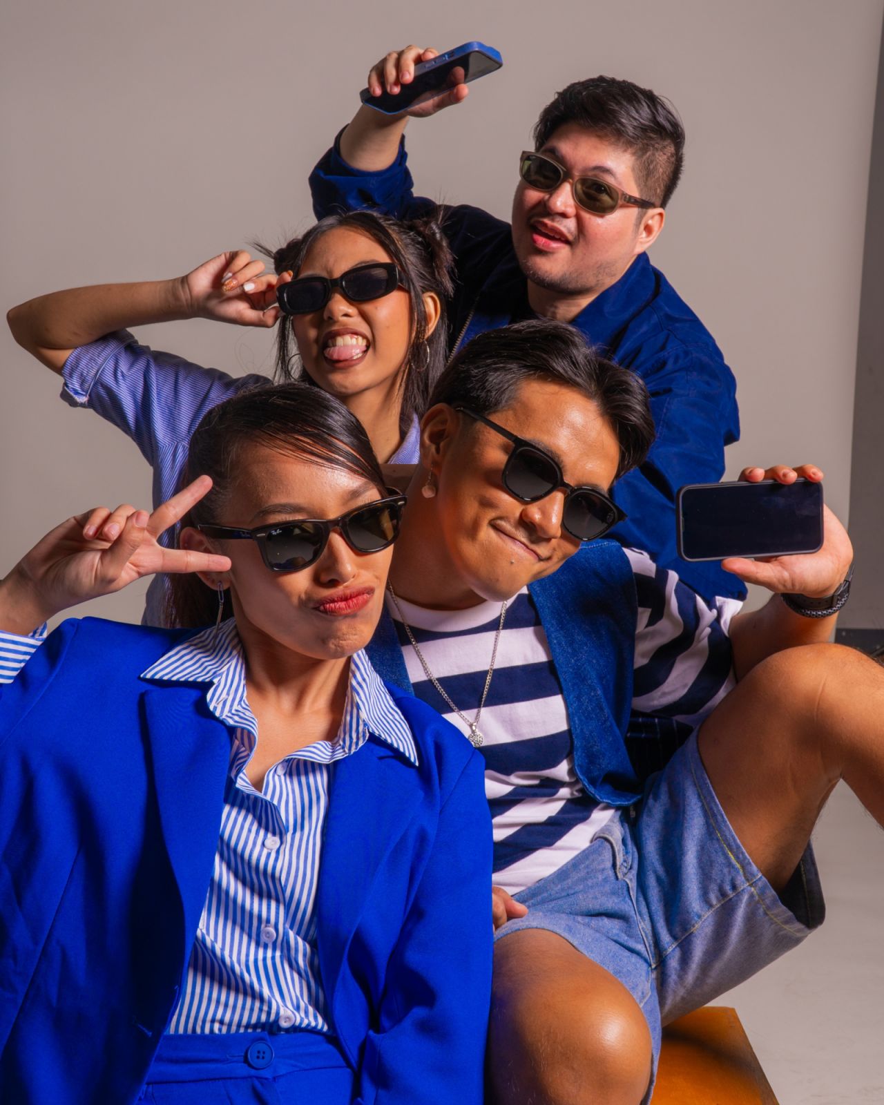Twinbill - The cast of Mixkaela Villalon's 'Children of the Algo'