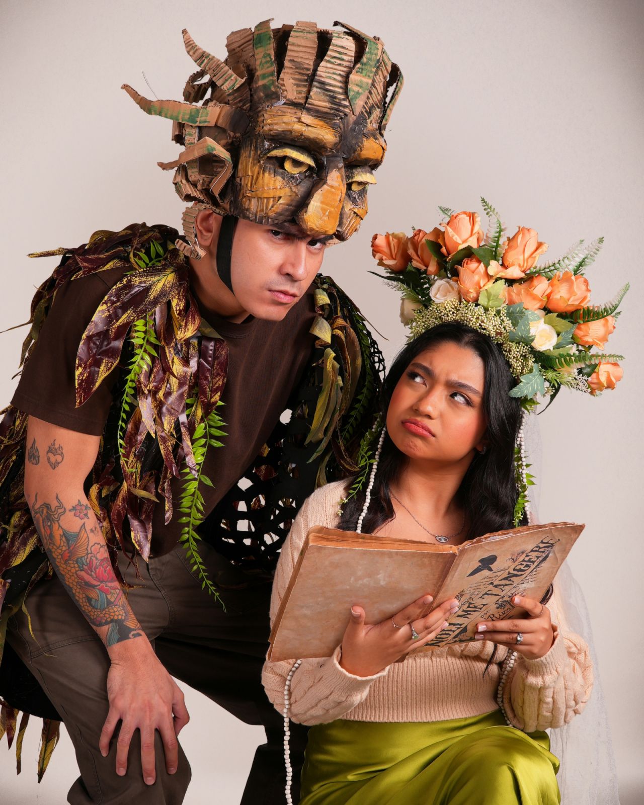 Twinbill - The cast of Dominique La Victoria's 'Kislap at Fuego'