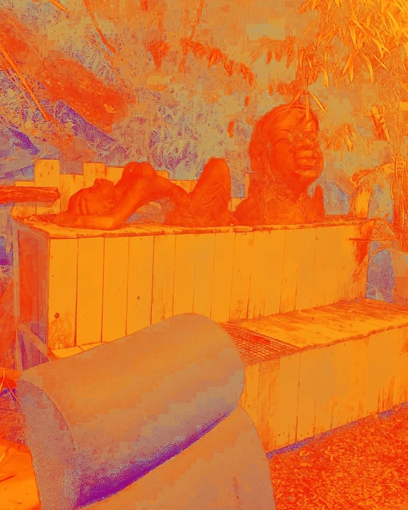 Photography and installation series “Mother, Sister, Younger Sister, Aunt, Grandmother,…” (5x5cm, set of 24 photos) (2023)