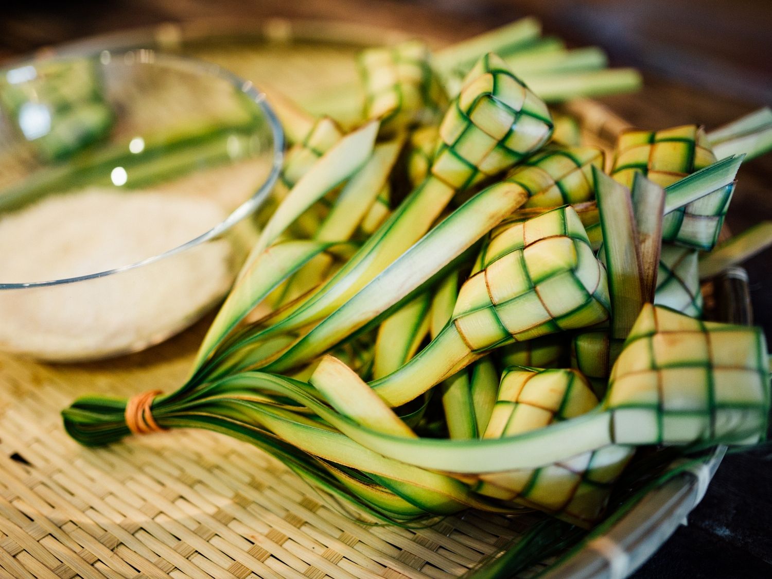 Món bánh Ketupat của Philippines
