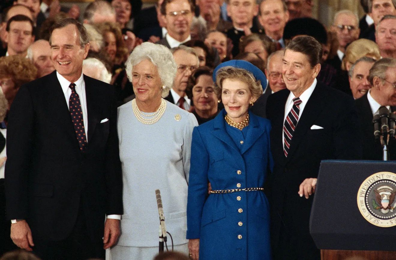 Là một diễn viên, Đệ nhất Phu nhân Reagan biết cách sử dụng sức mạnh của vẻ đẹp thông qua trang phục, phụ kiện thời trang. Ảnh: Getty Images.