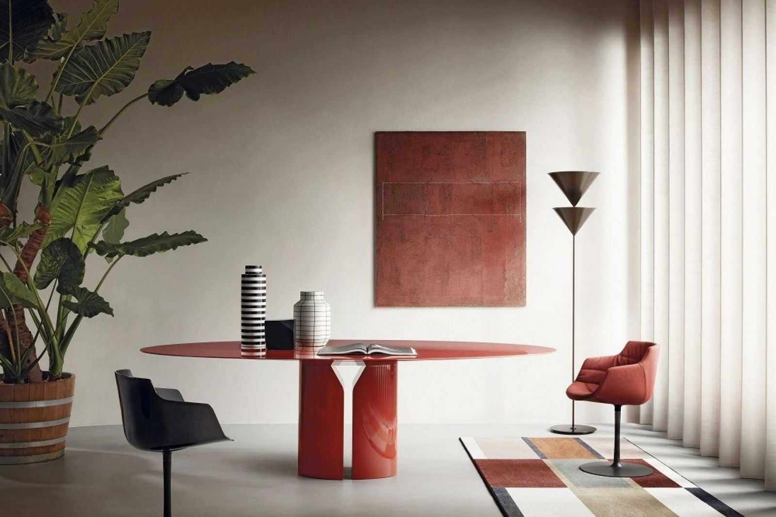 MDF Italia NVL Table by Jean Nouvel Design