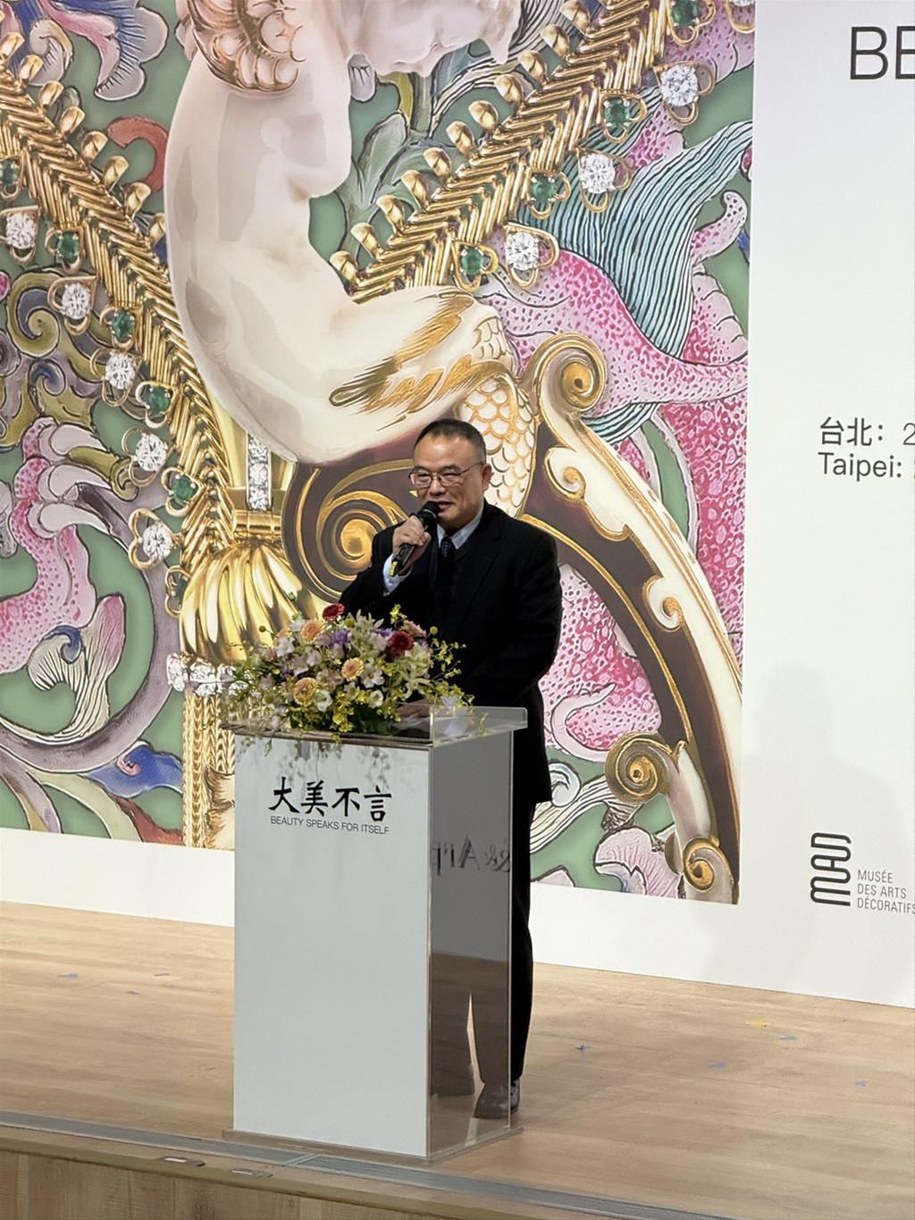 蕭宗煌院長表示需要有傑出的策展團隊彼此合作,才能成就一個精彩的展覽。(Photo: 國立故宮博物院)