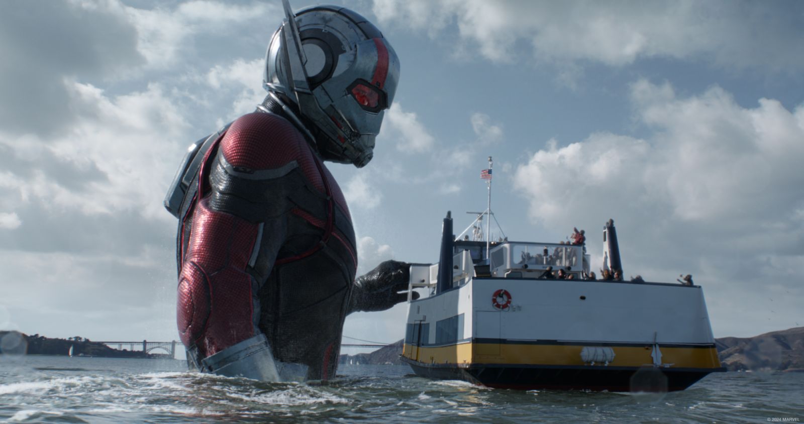 Marvel Studios ANT-MAN AND THE WASP
Giant-Man/Scott Lang (Paul Rudd)
Photo: Film Frame
©Marvel Studios 2018