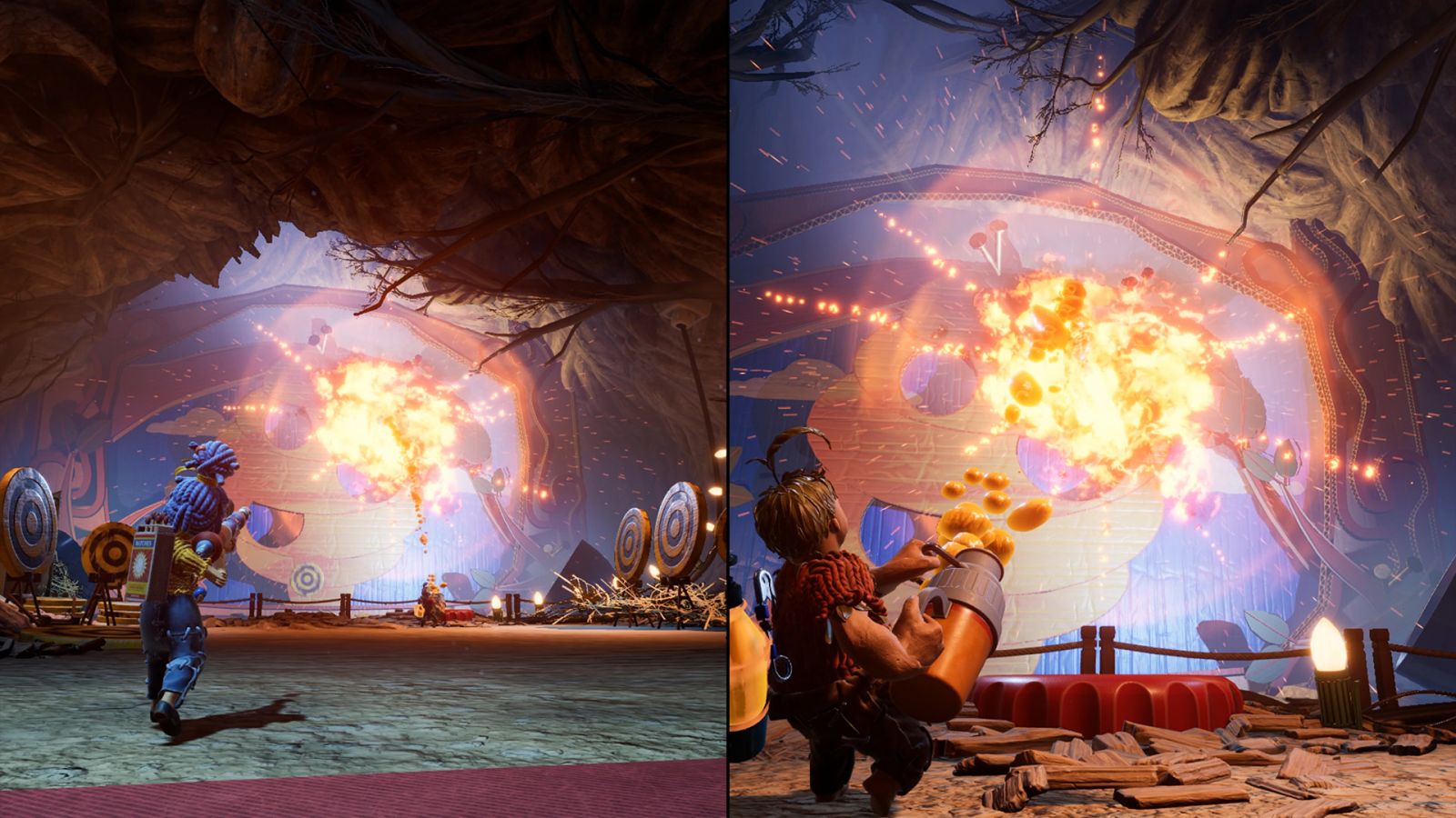 Split-screen gameplay of 'It Takes Two' (Photo : Hazelight Studios/Steam)