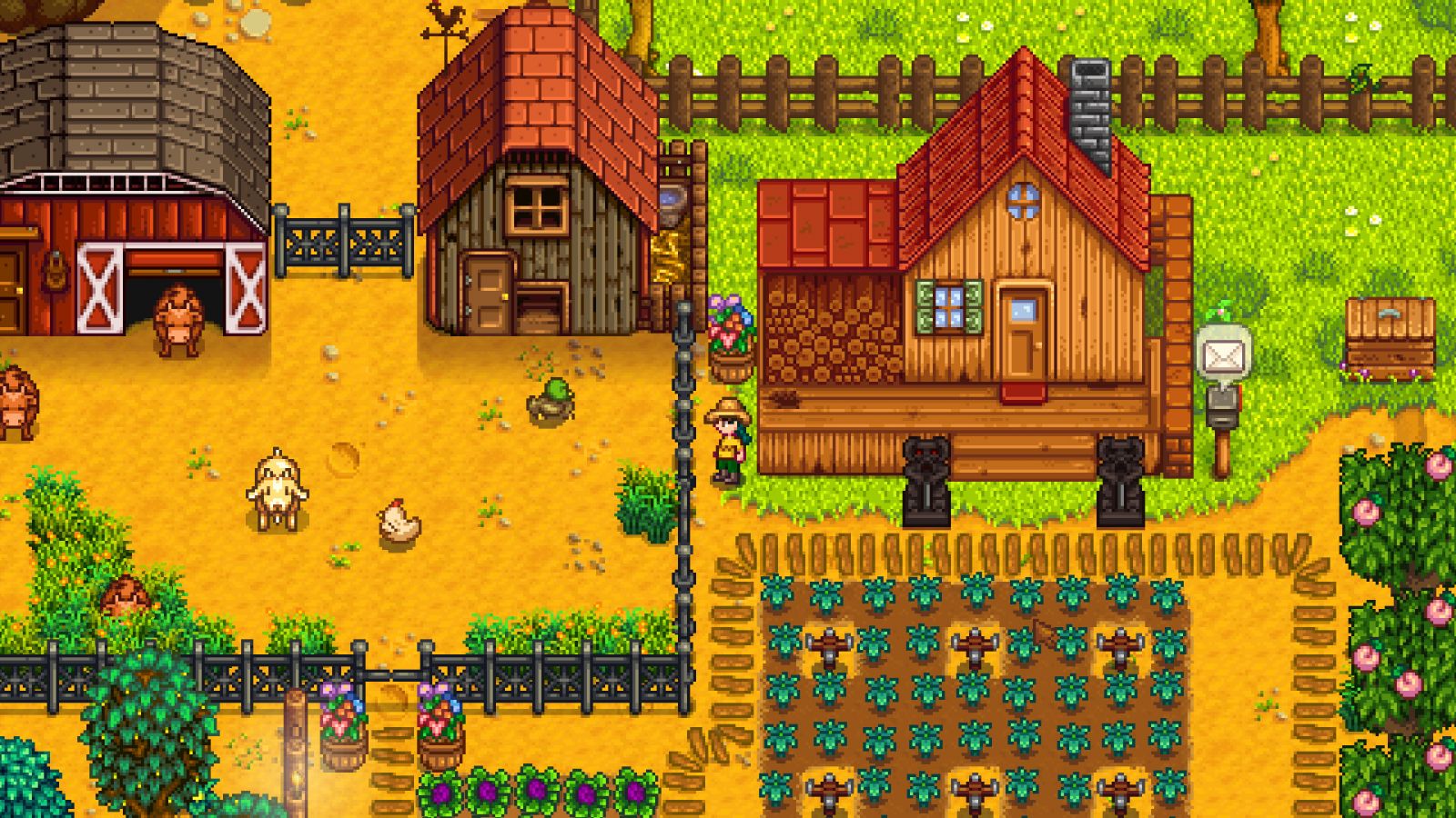 A well-developed farm in 'Stardew Valley' (Photo: ConcernedApe/Steam)
