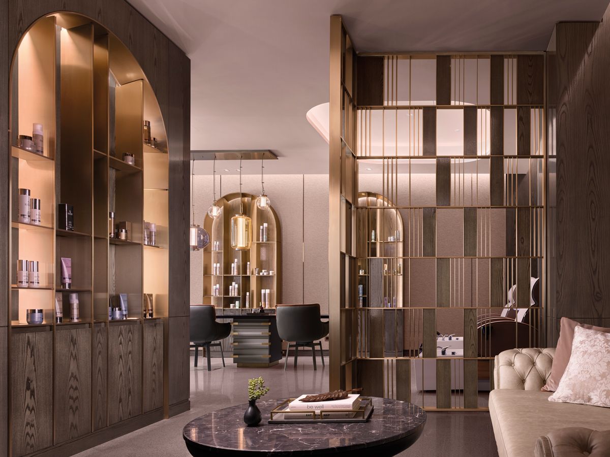 The spa lounge area at One&Only Portonovi Resort in Herceg Novi, Montenegro